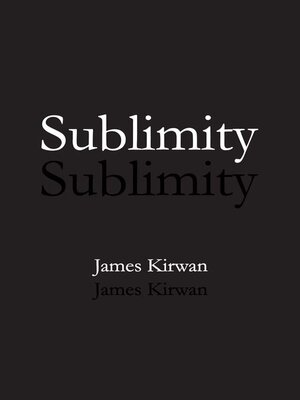 cover image of Sublimity